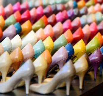 Shoe repair for all colors at Hem Over Heels